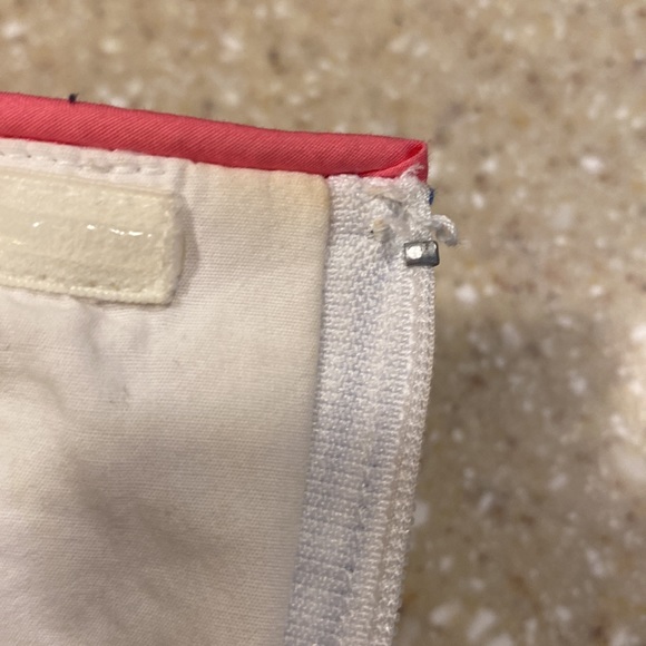 Lilly Pulitzer size 8 Strapless Seersucker with ladybugs dress! - Picture 5 of 6